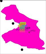 شیپ فایل نقطه ای شهرهای شهرستان روانسر واقع در استان کرمانشاه